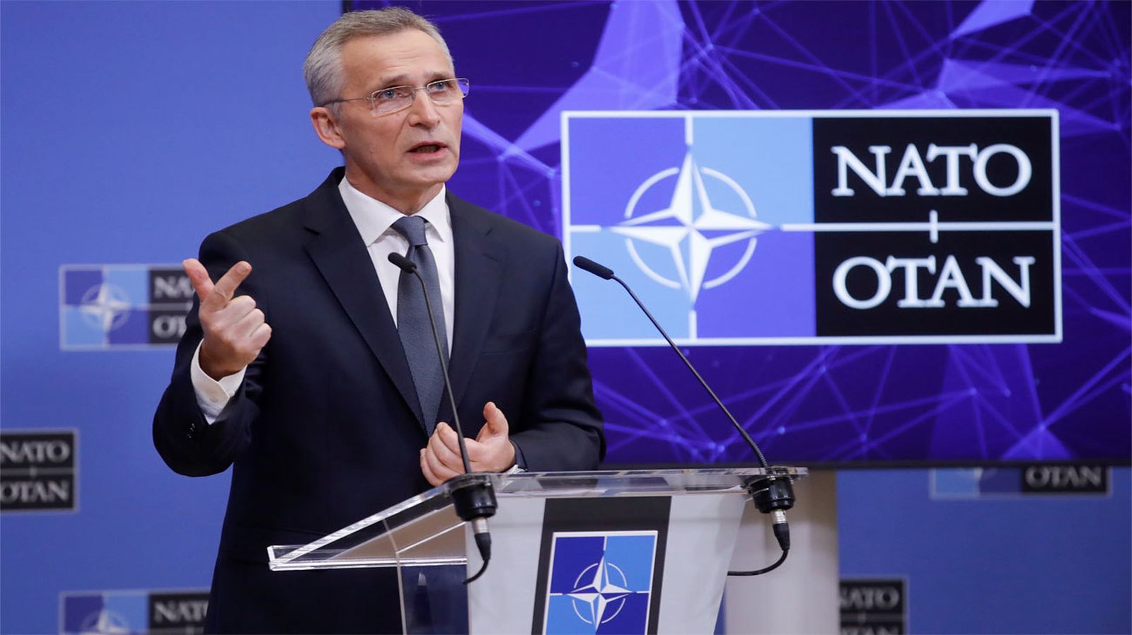 Jens Stoltenberg, secretario general de la OTAN