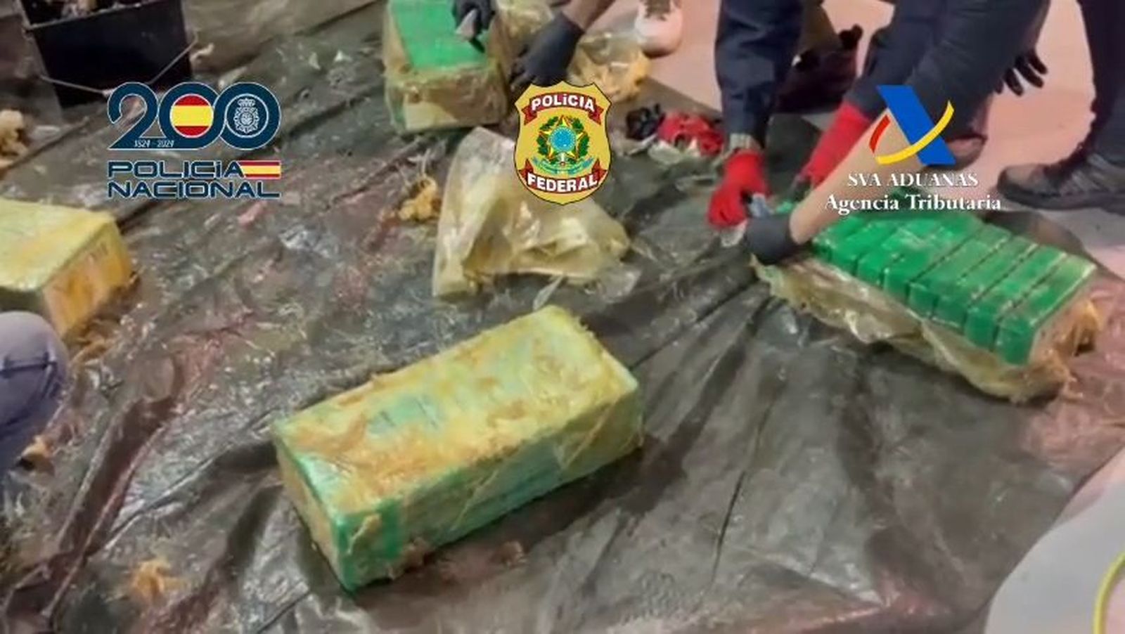 Cocaína camuflada en mármol: así operaba la red criminal desmantelada en el aeropuerto de Barajas