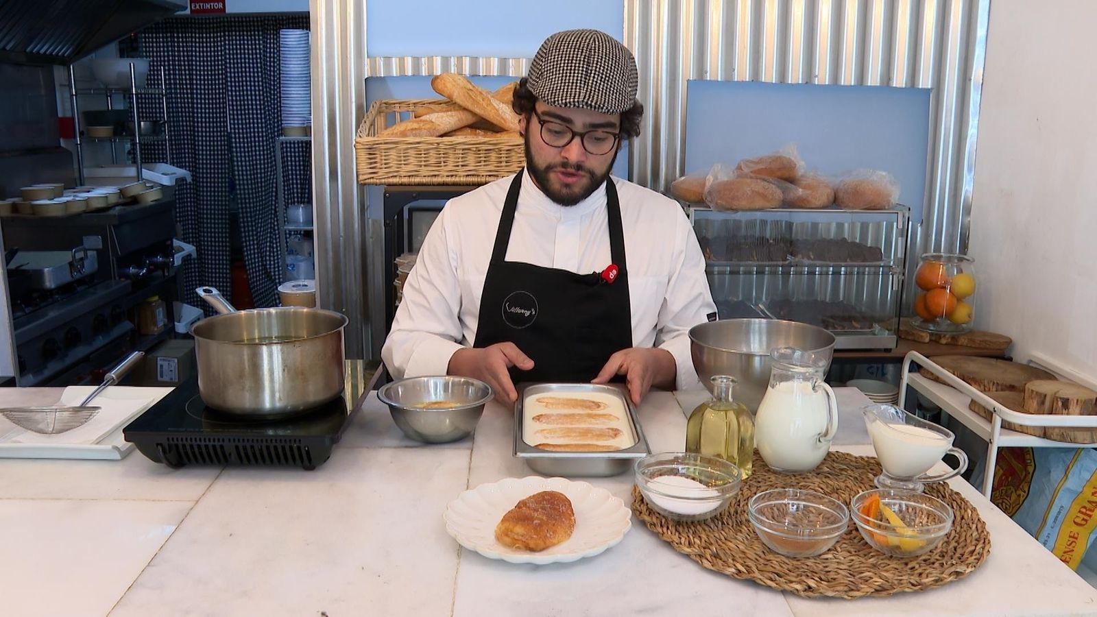 Proceso de elaboración de la torrija de Villaroy’s