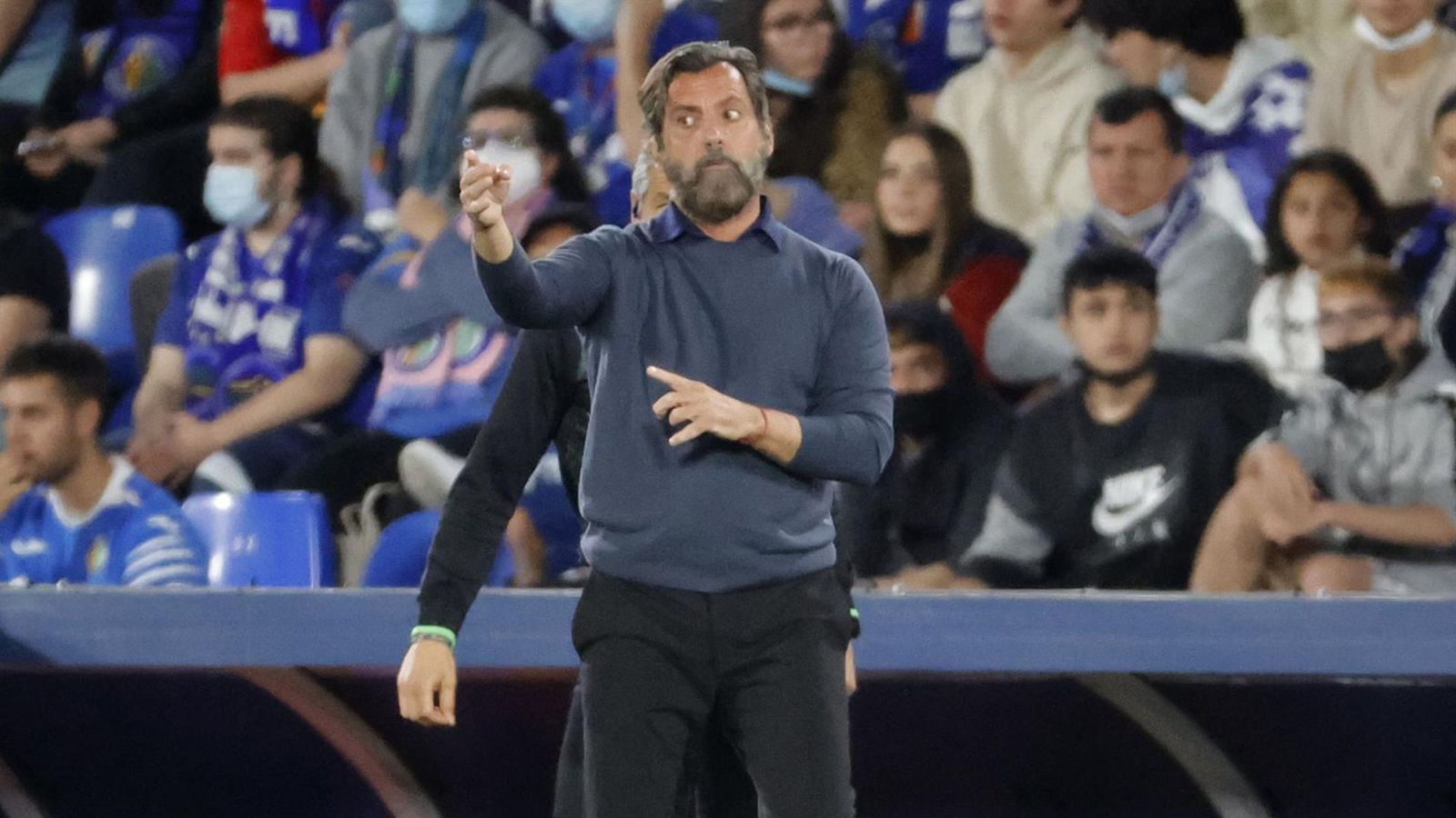 Quique: "Cuantos más equipos haya implicados en el descenso mejor"