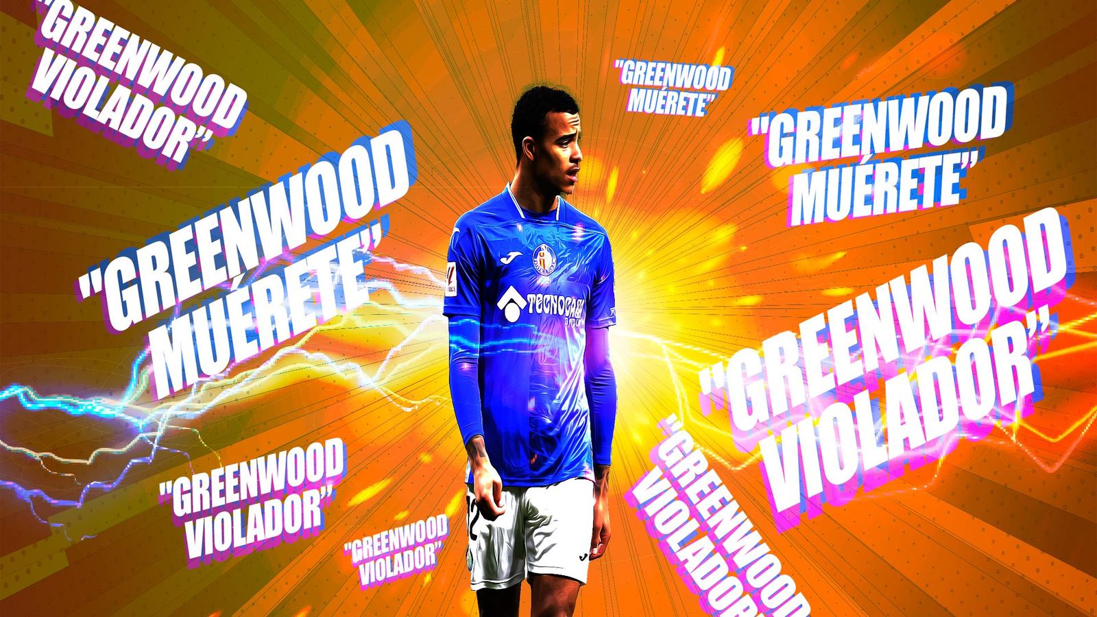 Aficionados de la Real Sociedad llamaron "violador" a Greenwood y desearon su muerte