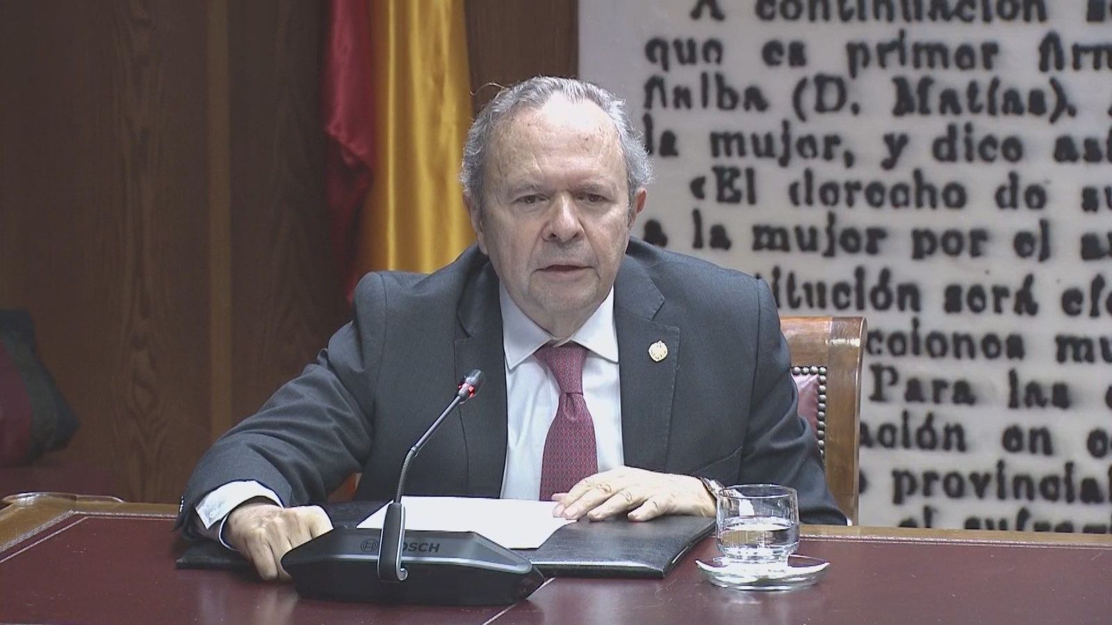 Exvicerrector de la UCM dice en el Senado que se sintió "obligado" a impulsar la cátedra de Begoña Gómez