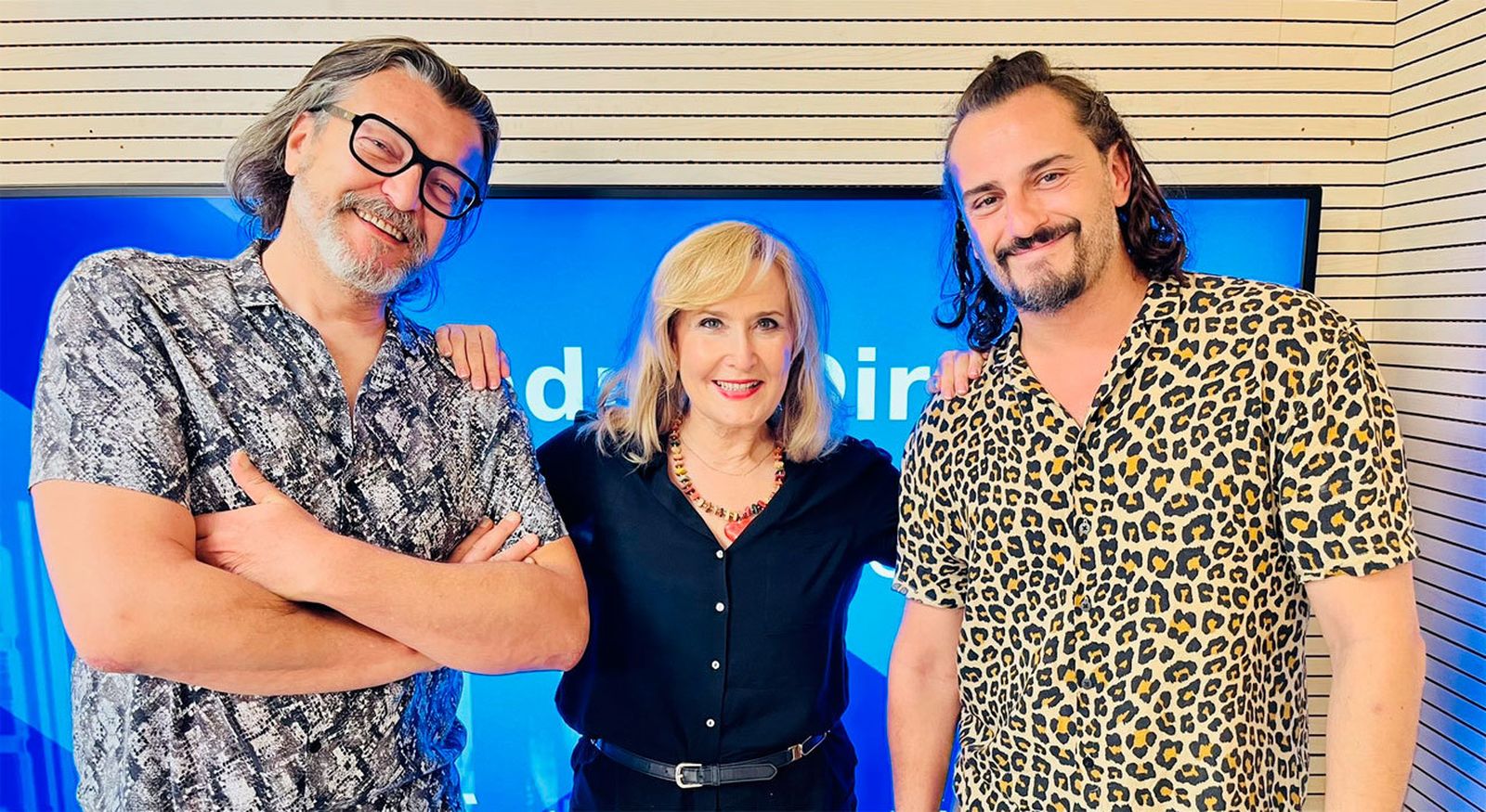 Asier Etxendía, Nieves Herrero y Enrico Bárbaro