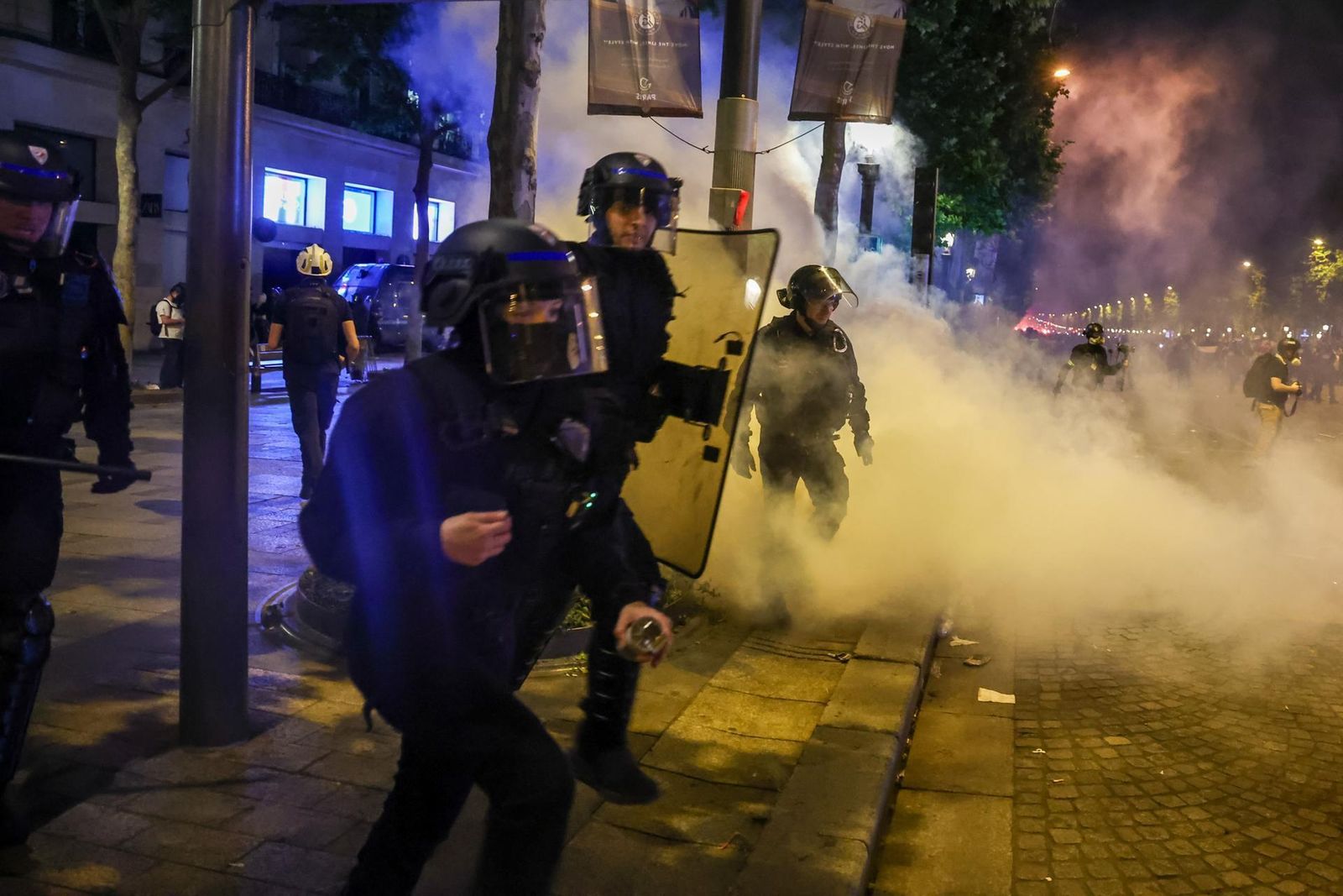 Muertos, heridos y detenidos por las celebraciones del PSG