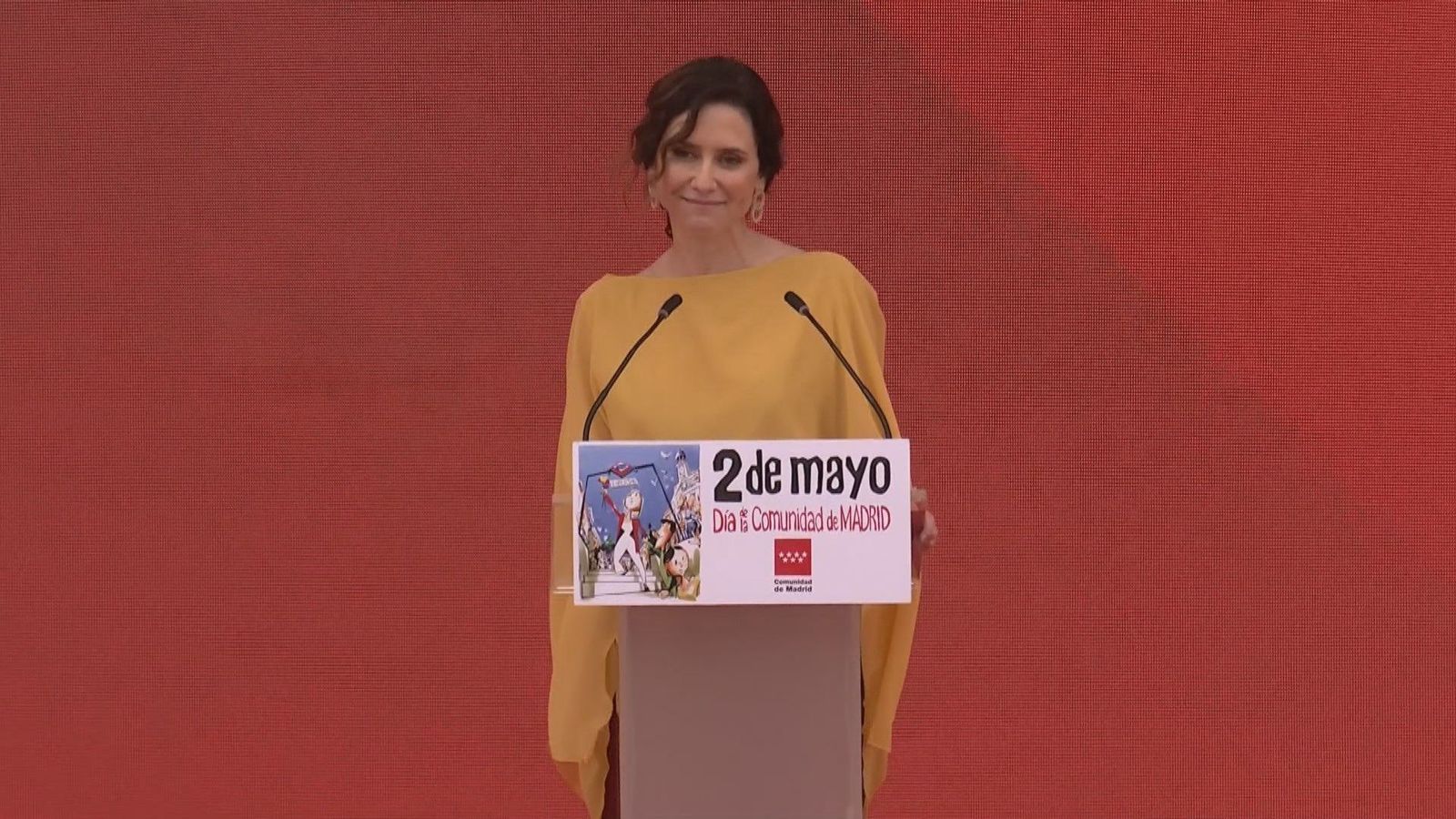 Ayuso: "El pueblo de Madrid sigue grande y vibrante; lo demostró hace unos días en el bochornoso apagón"