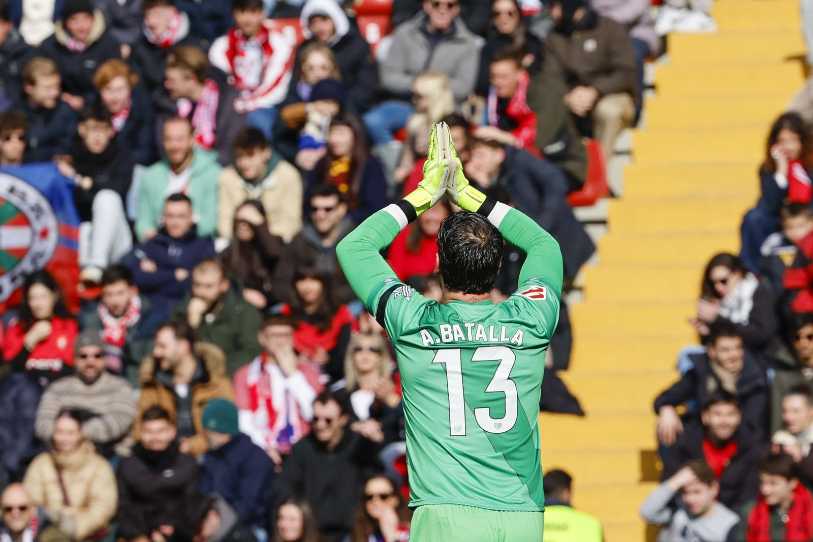 Augusto Batalla, portero del Rayo Vallecano
