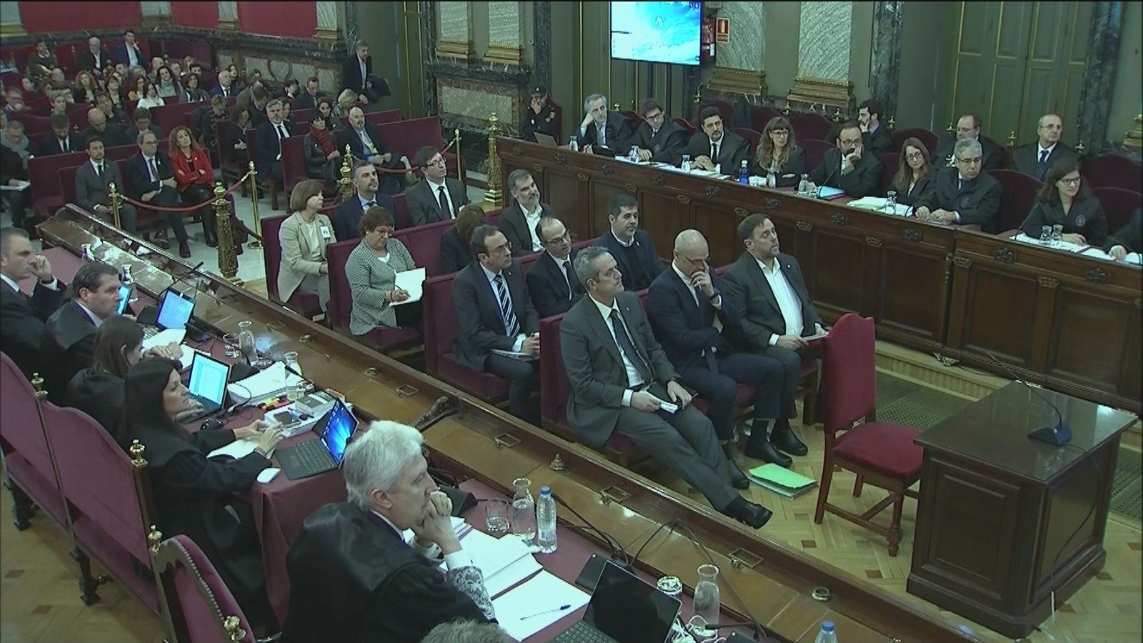 El soberanismo considera política la decisisión del Supremo de revisar los indultos del Gobierno por el procés