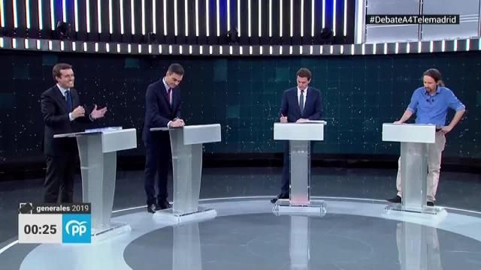 Especial Elecciones Generales 2019 - Debate a cuatro
