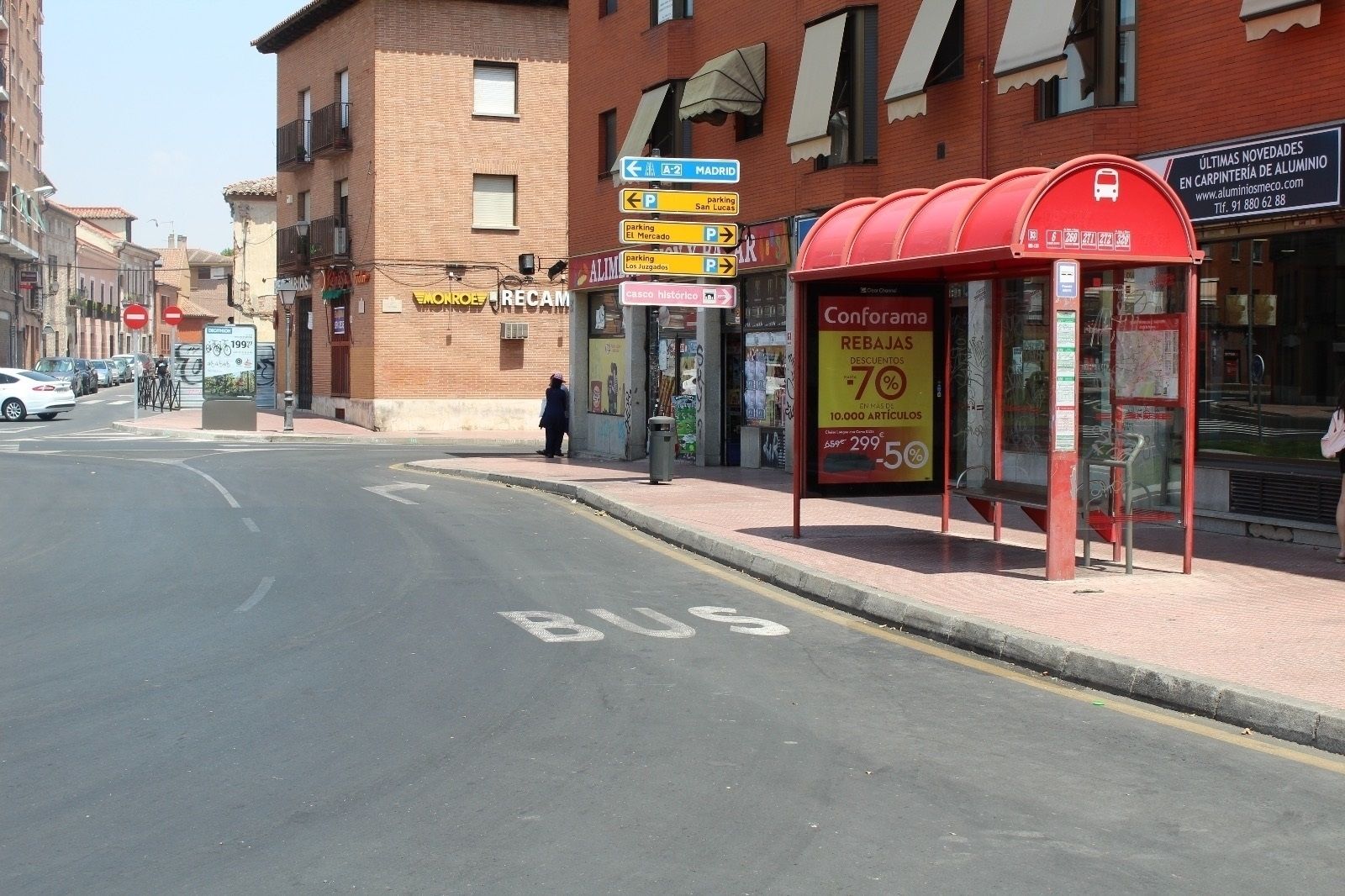 Parada de autobús de Alcalá de Henares