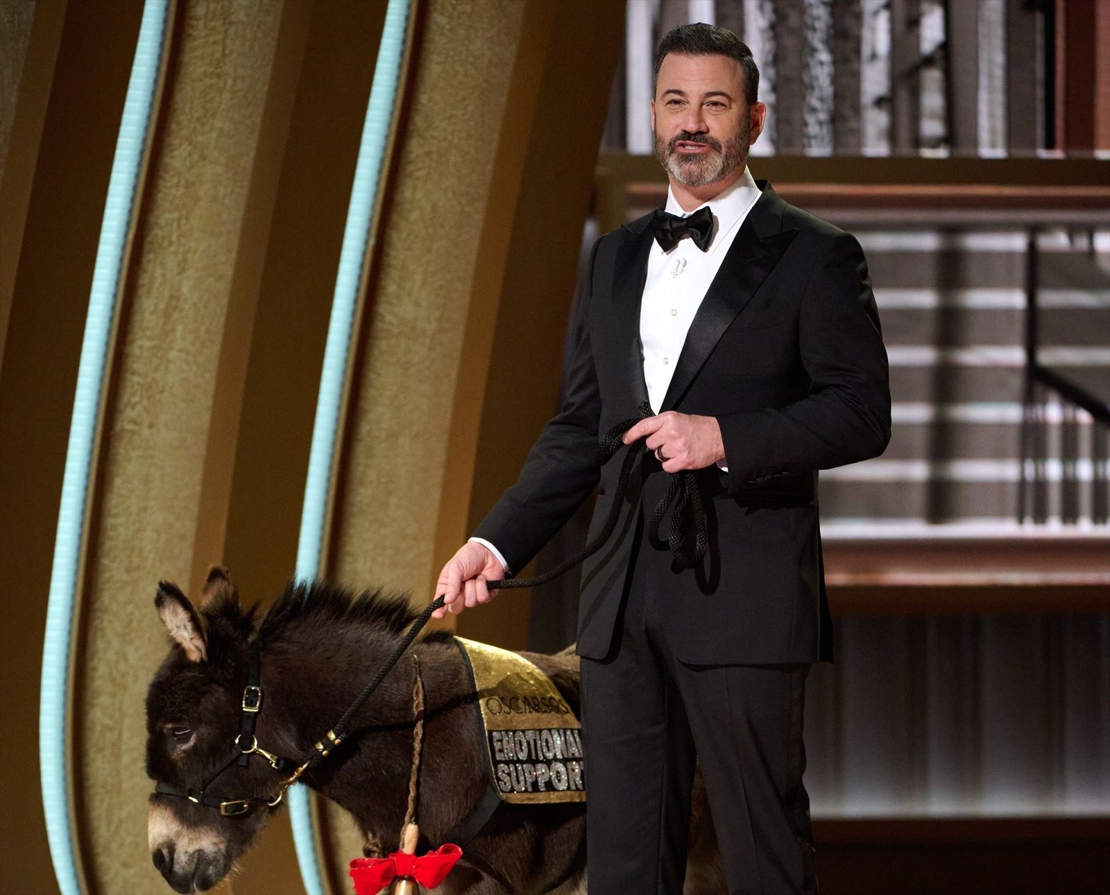El presentador de televisión, Jimmy Kimmel