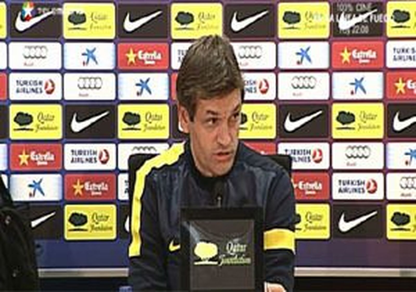 Vilanova: "Al Madrid no le doy por muerto ni a 14 ni a 16 puntos"