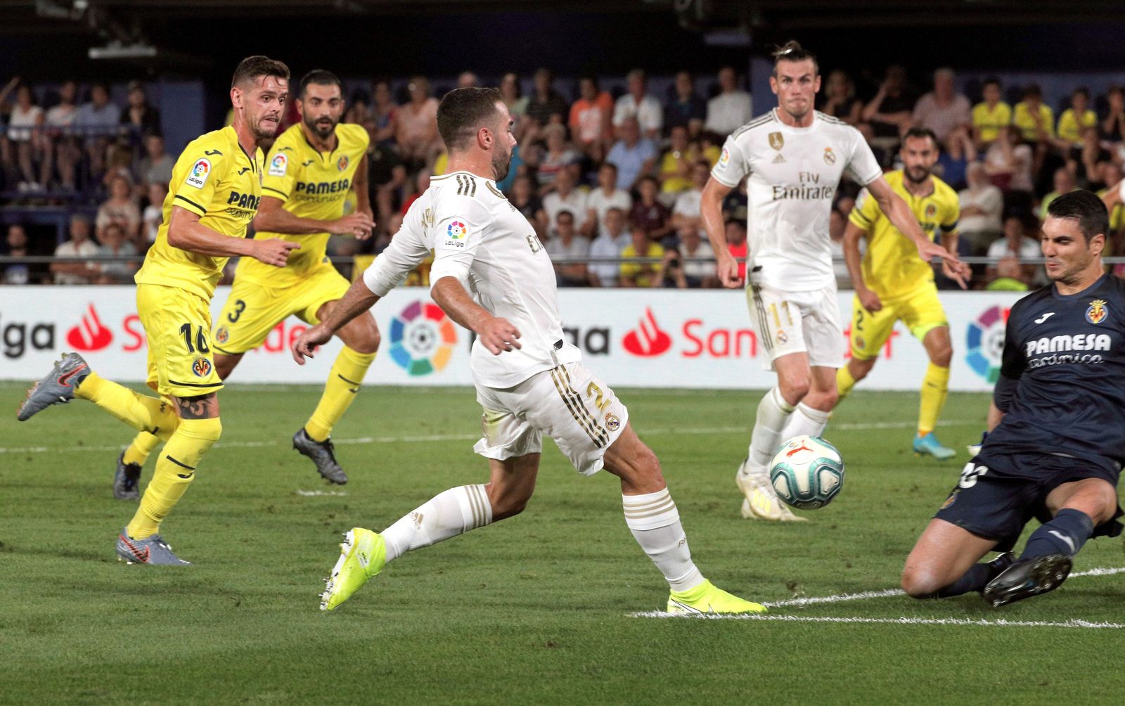Carvajal asiste a Bale en el empate del Madrid