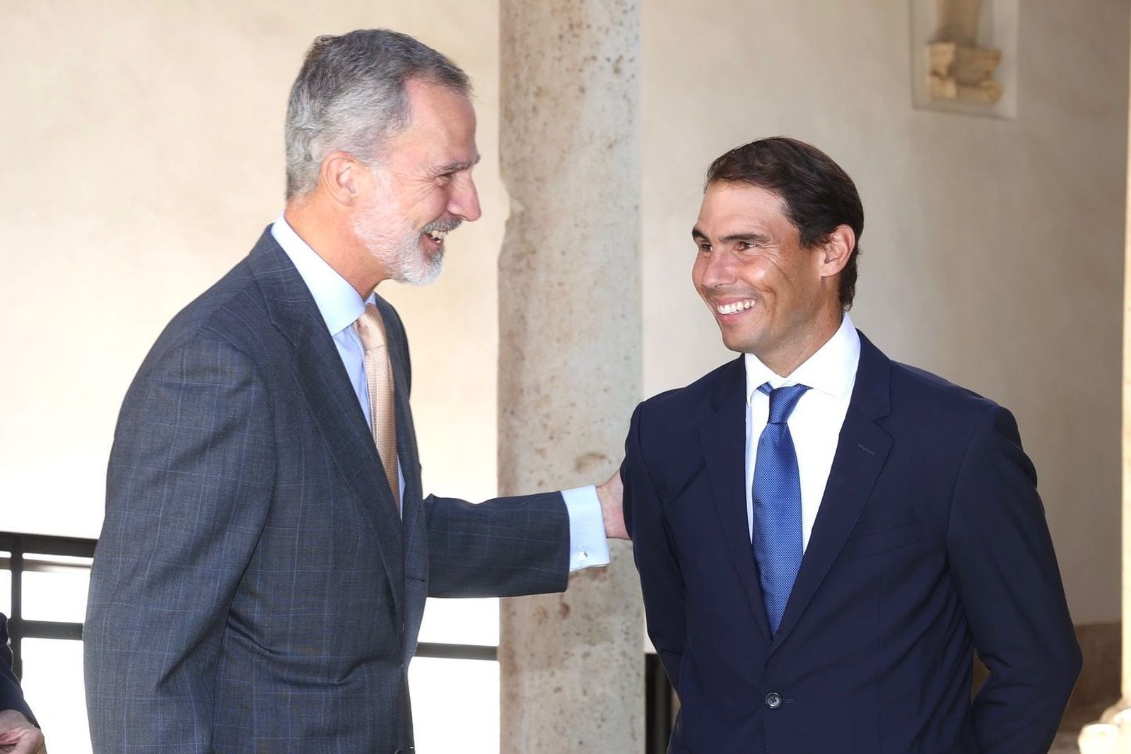 El Rey Felipe VI entrega el V Galardón Camino Real al tenista Rafa Nadal