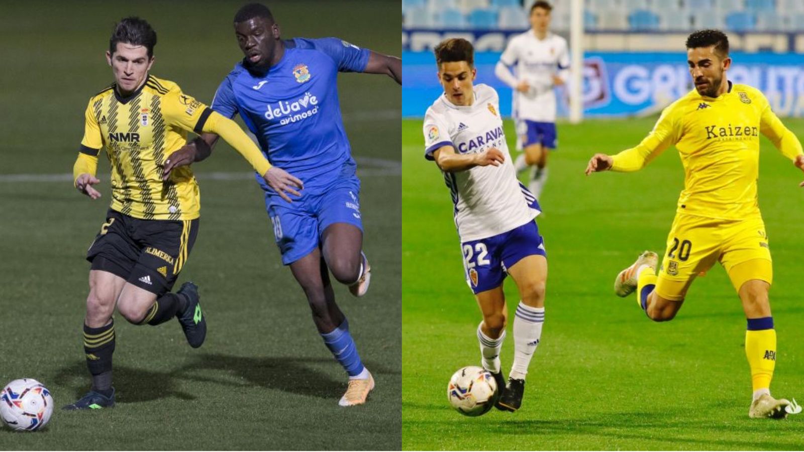 Fuenlabrada-Oviedo y Zaragoza-Alcorcón
