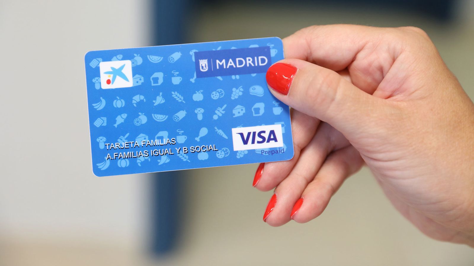 Tarjeta familia del Ayuntamiento de Madrid