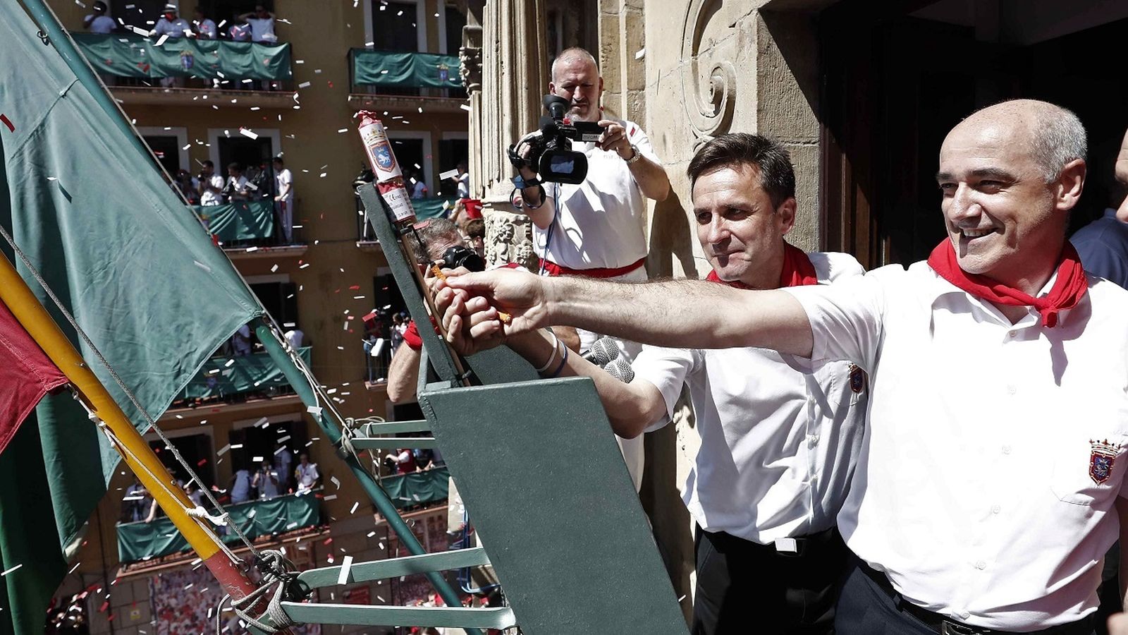 Comienzan San Fermín 2019 con el clásico 'chupinazo'