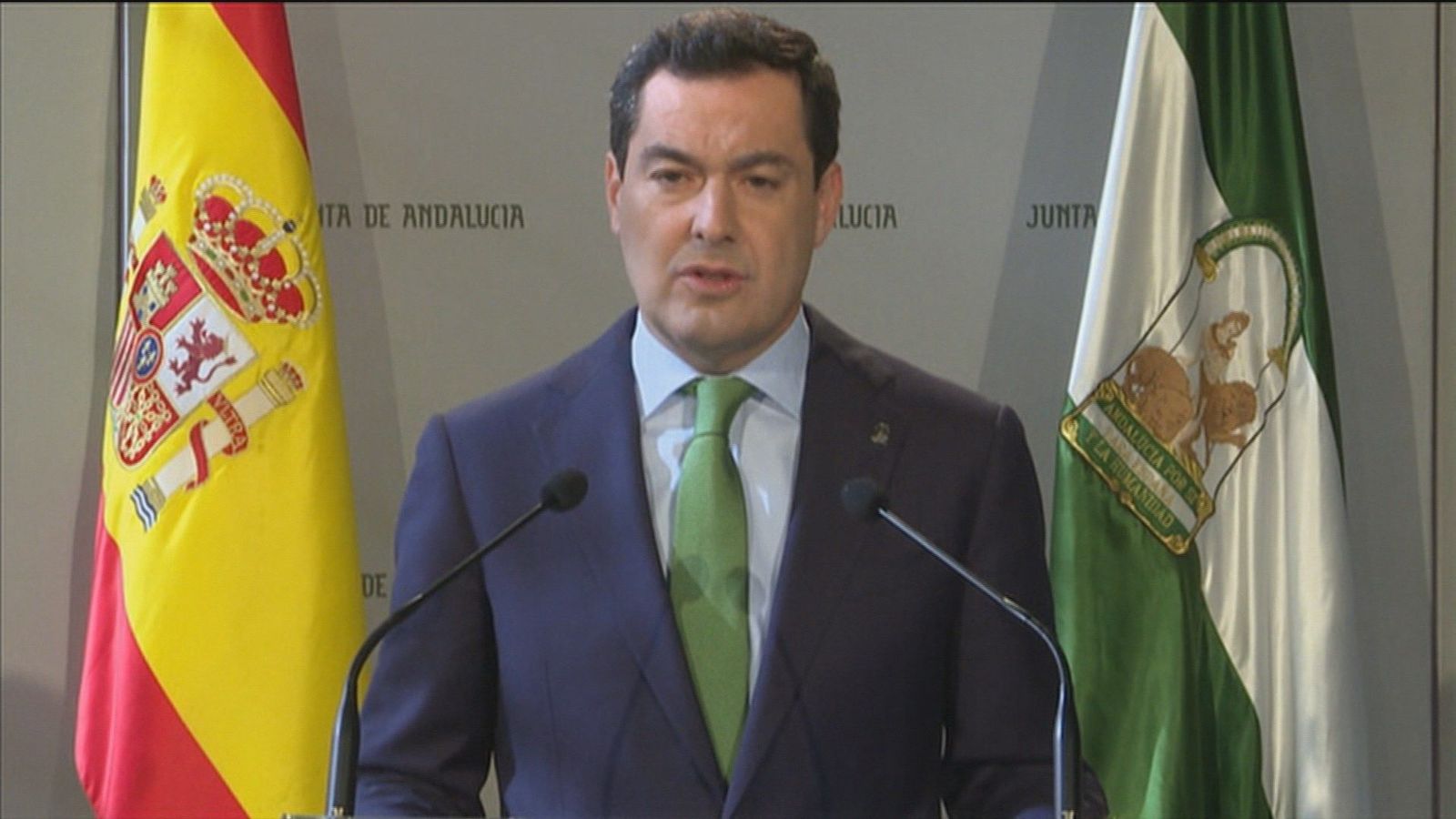 Juanma Moreno, sobre la sentencia de los ERE: "Es un día triste para Andalucía"