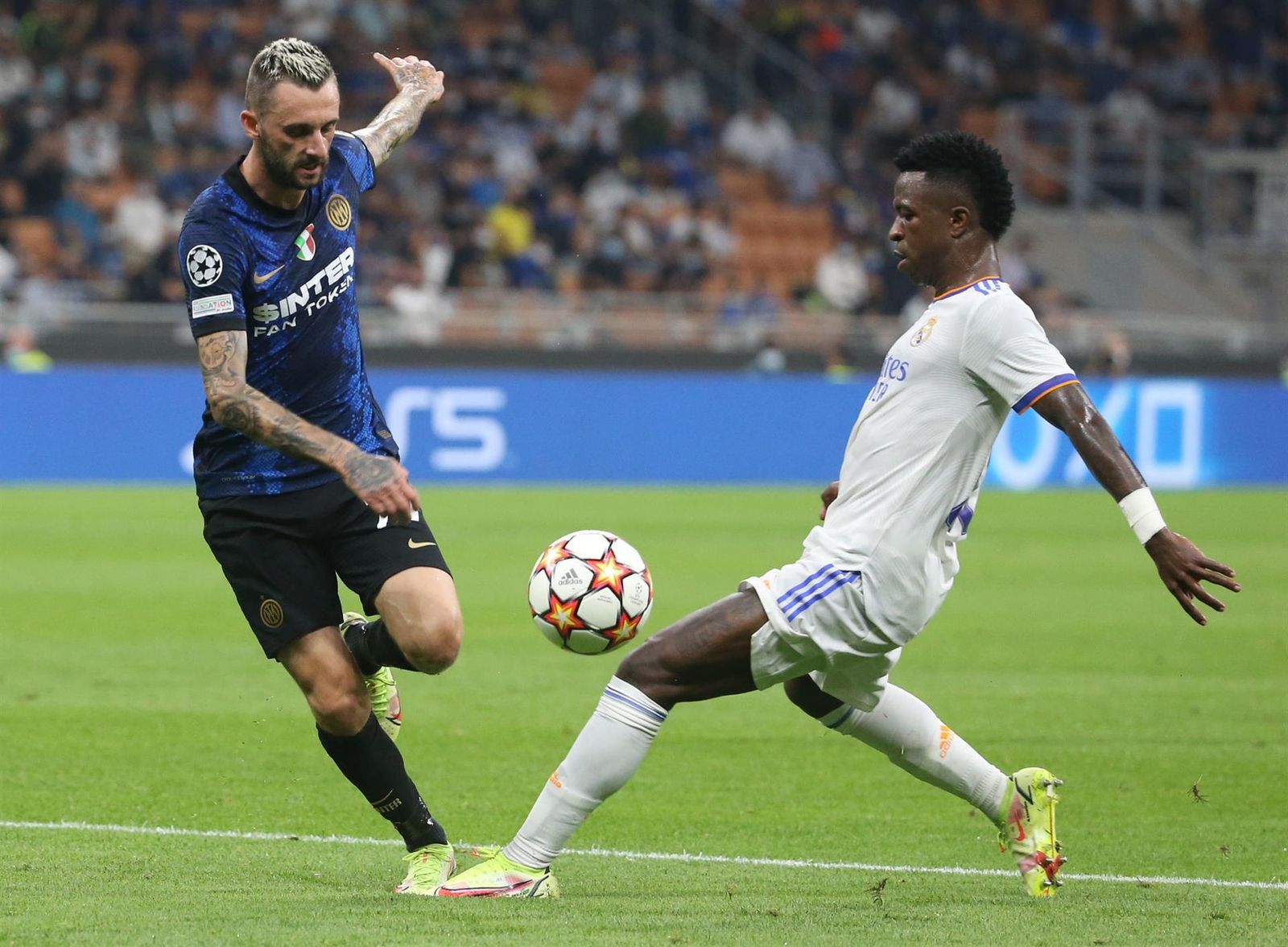 Vinicius ante el Inter de Milán