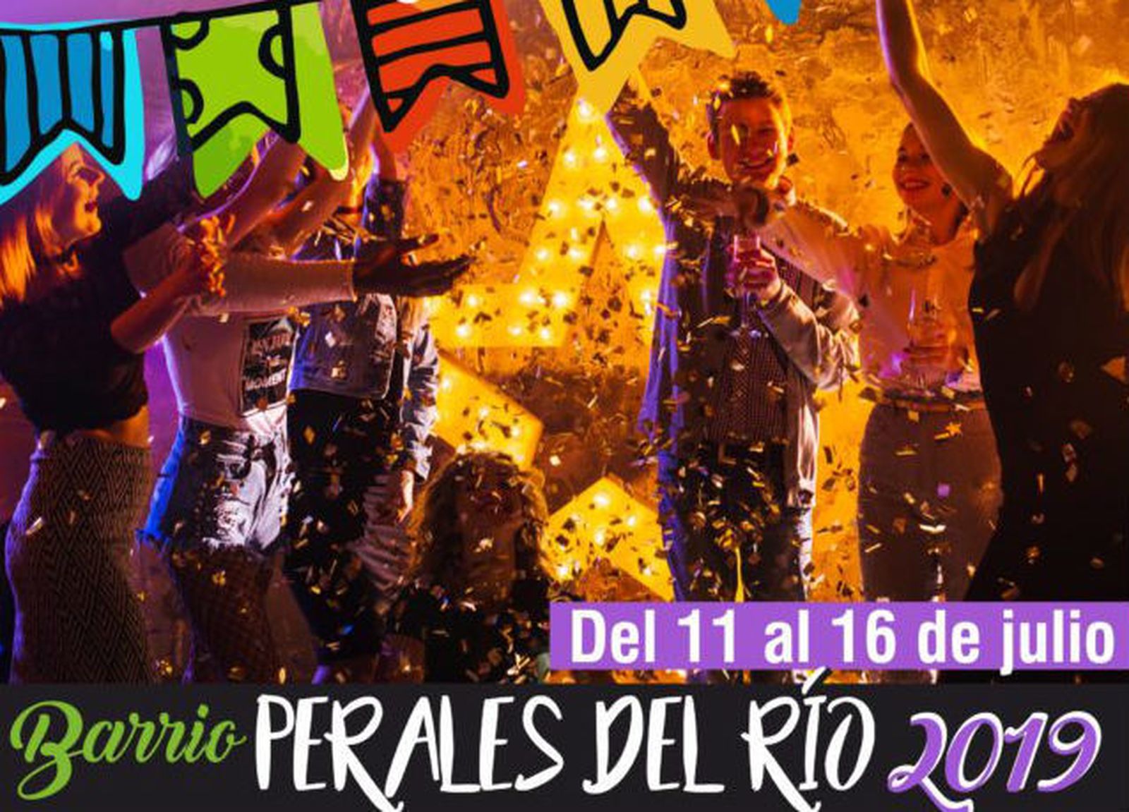 Cartel de las fiestas de Perales del Río