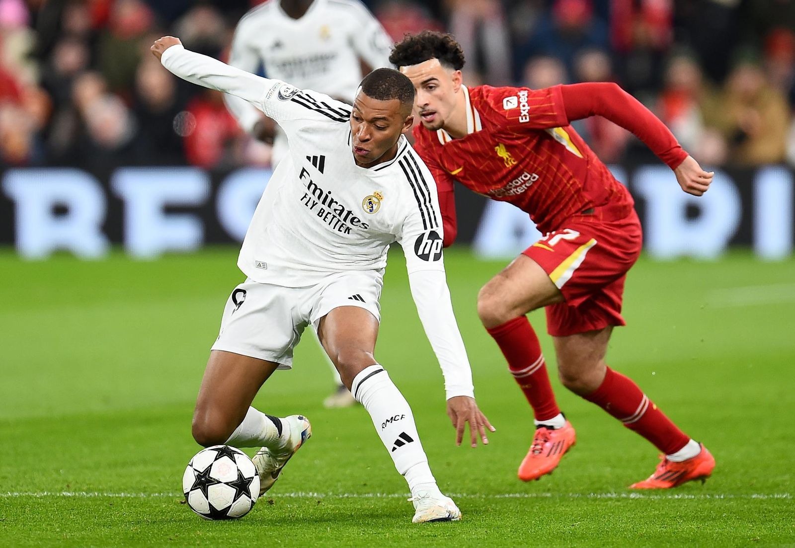 Mbappé ante el Liverpool