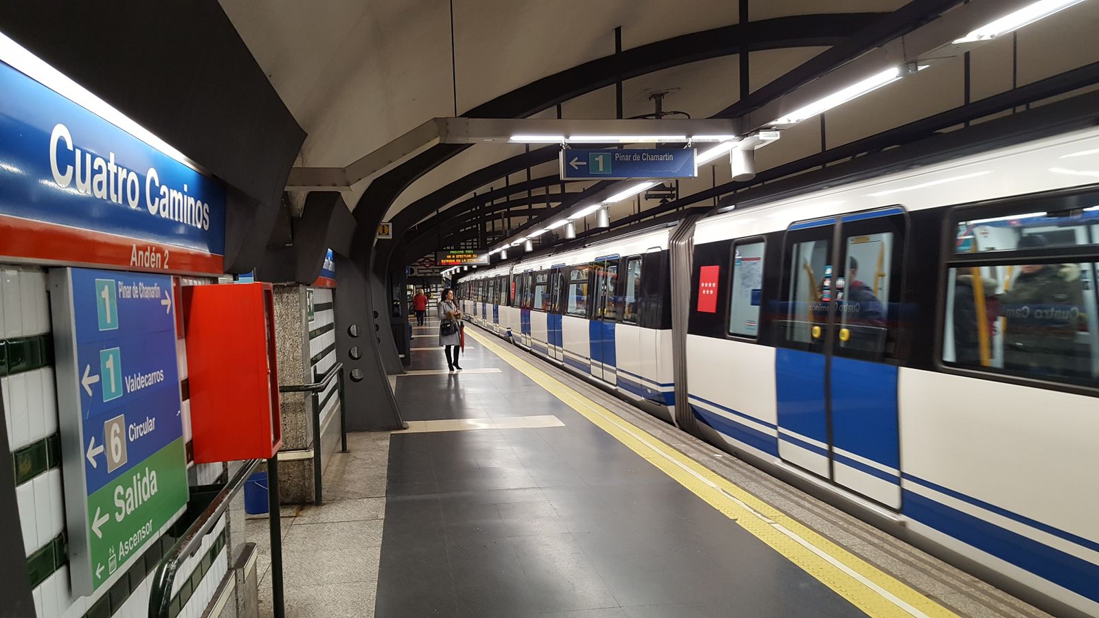 Comienzan las obras de modernización de la estación de Cuatro Caminos