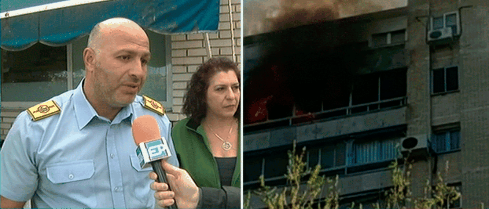 El heroico acto de un vigilante en el incendio del barrio del Pilar