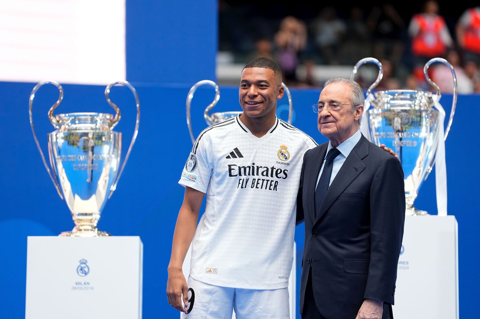 Mbappé y Florentino