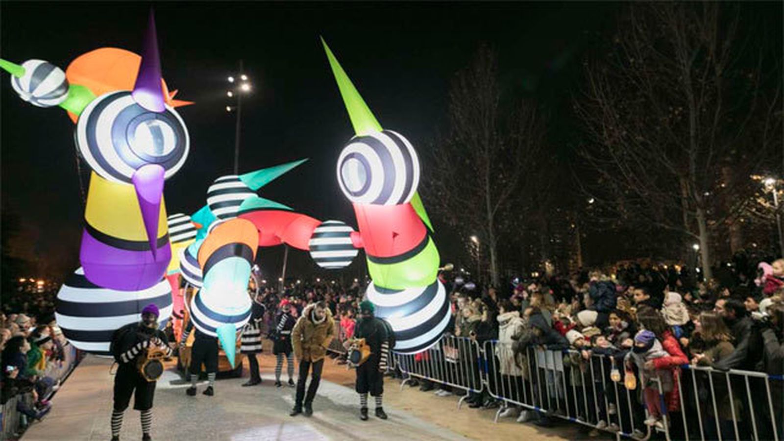 La llegada del invierno en Madrid Río