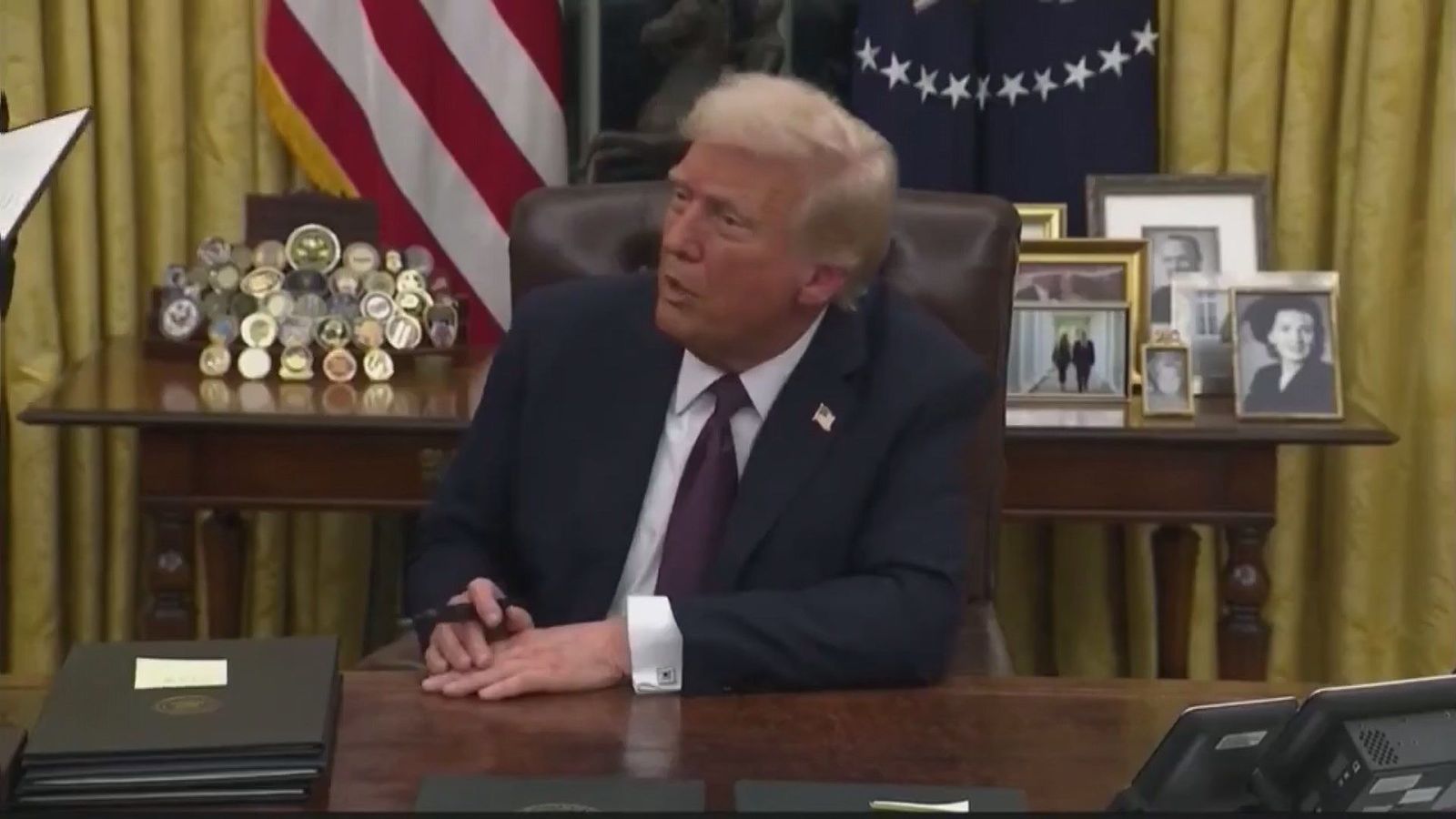 Trump confunde España con un país de los 'BRICS' y amenaza con "aranceles de 100%"