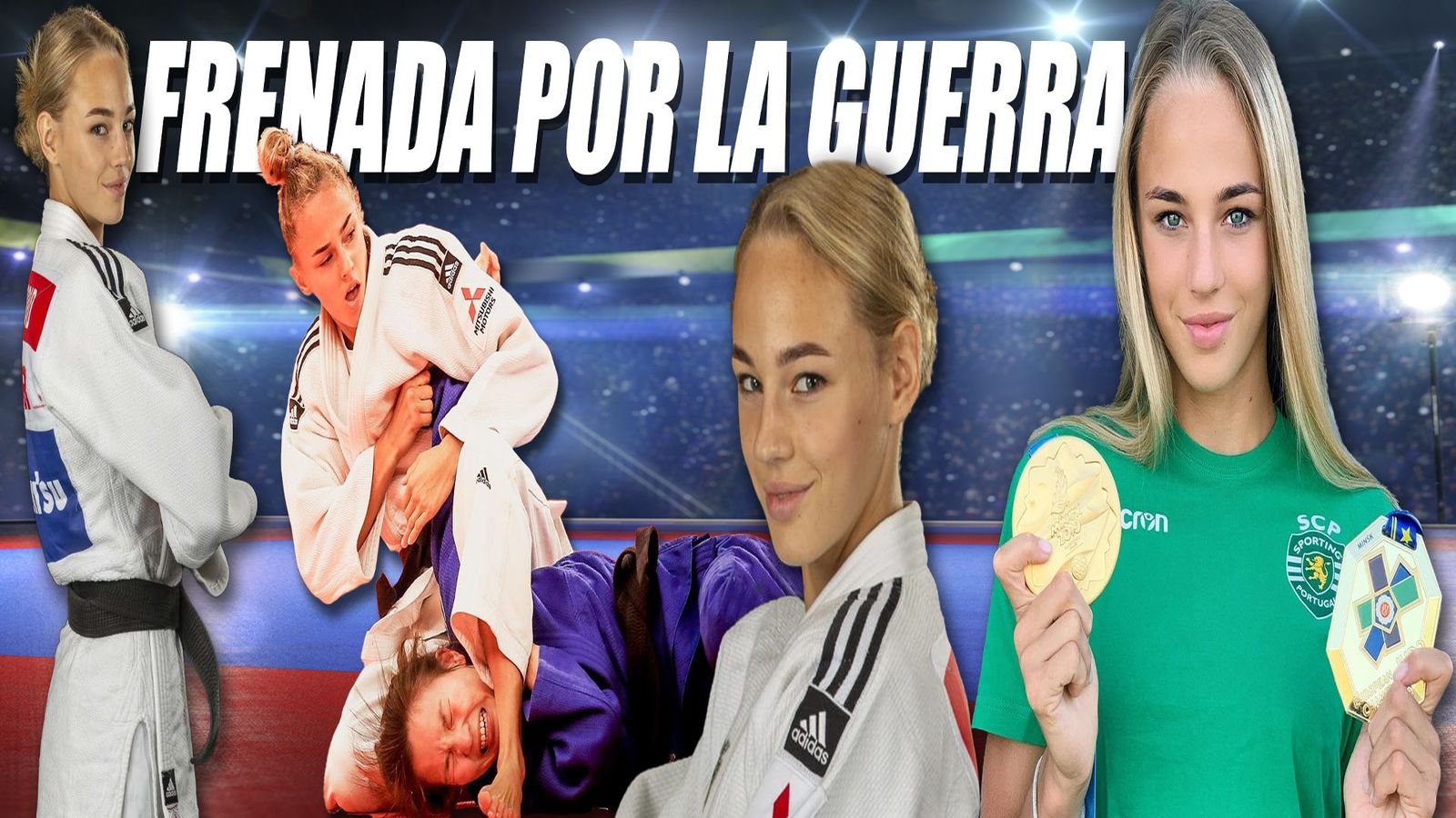 Daria Bilodid, la guerra de Ucrania interrumpió sus sueños de judoca