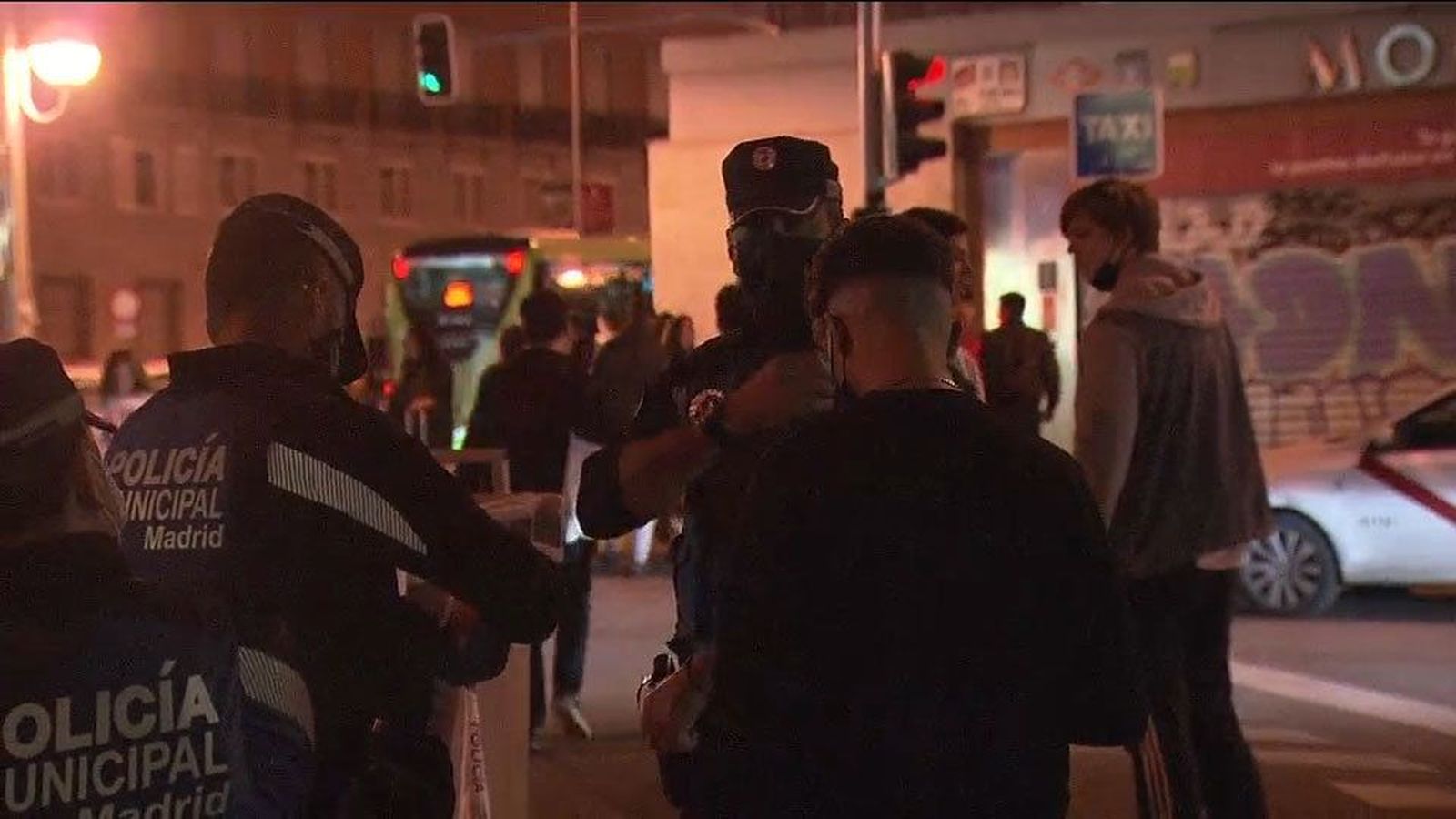 12 detenidos en Madrid en el parque del Oeste, en una noche tranquila sin macrobotellones