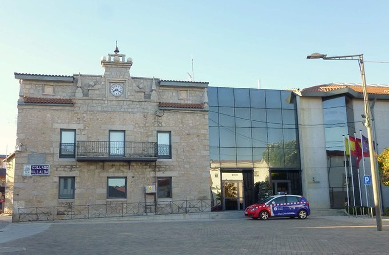Exteriores de la sede del Ayuntamiento