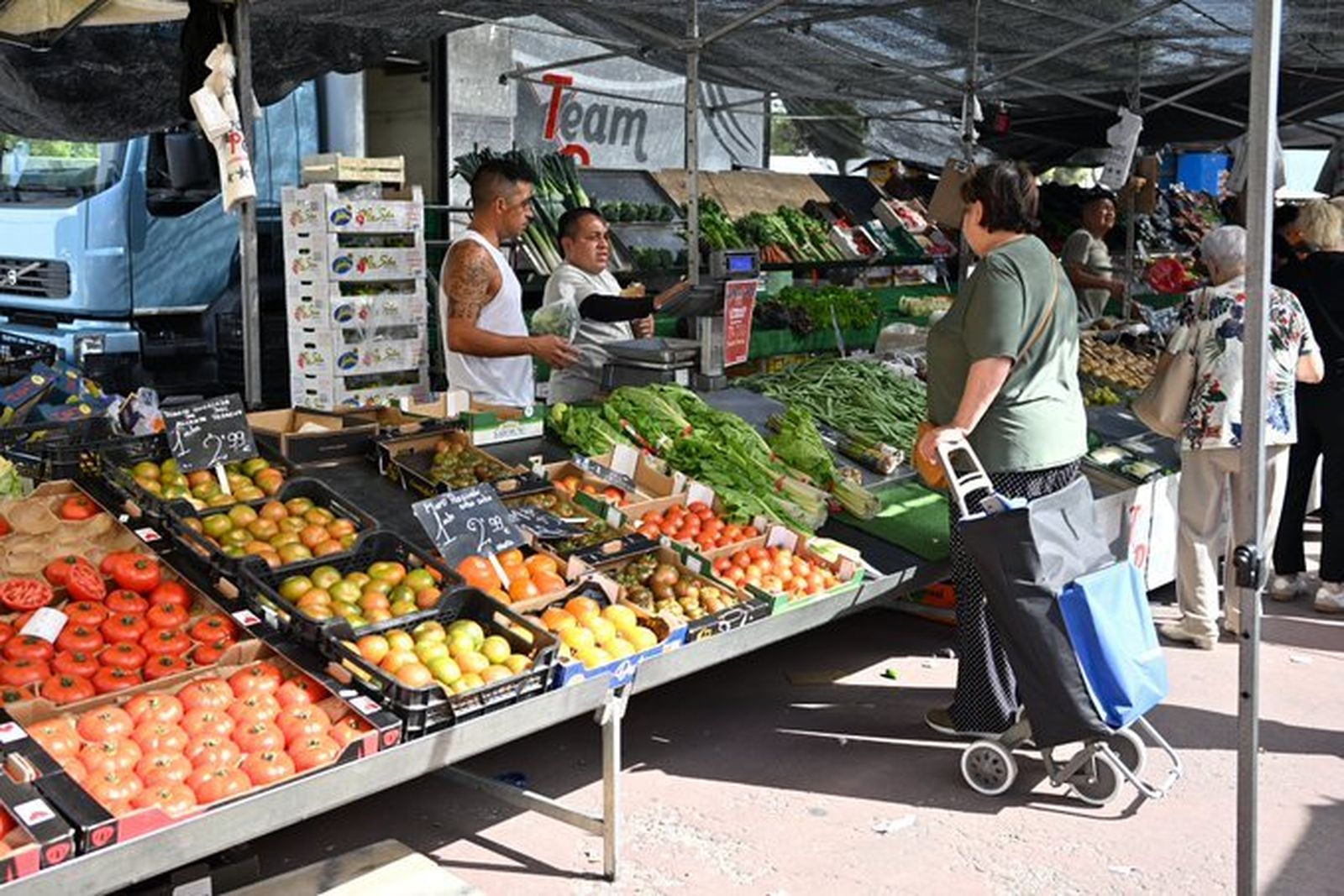 Mercadillo municipal de Sanse