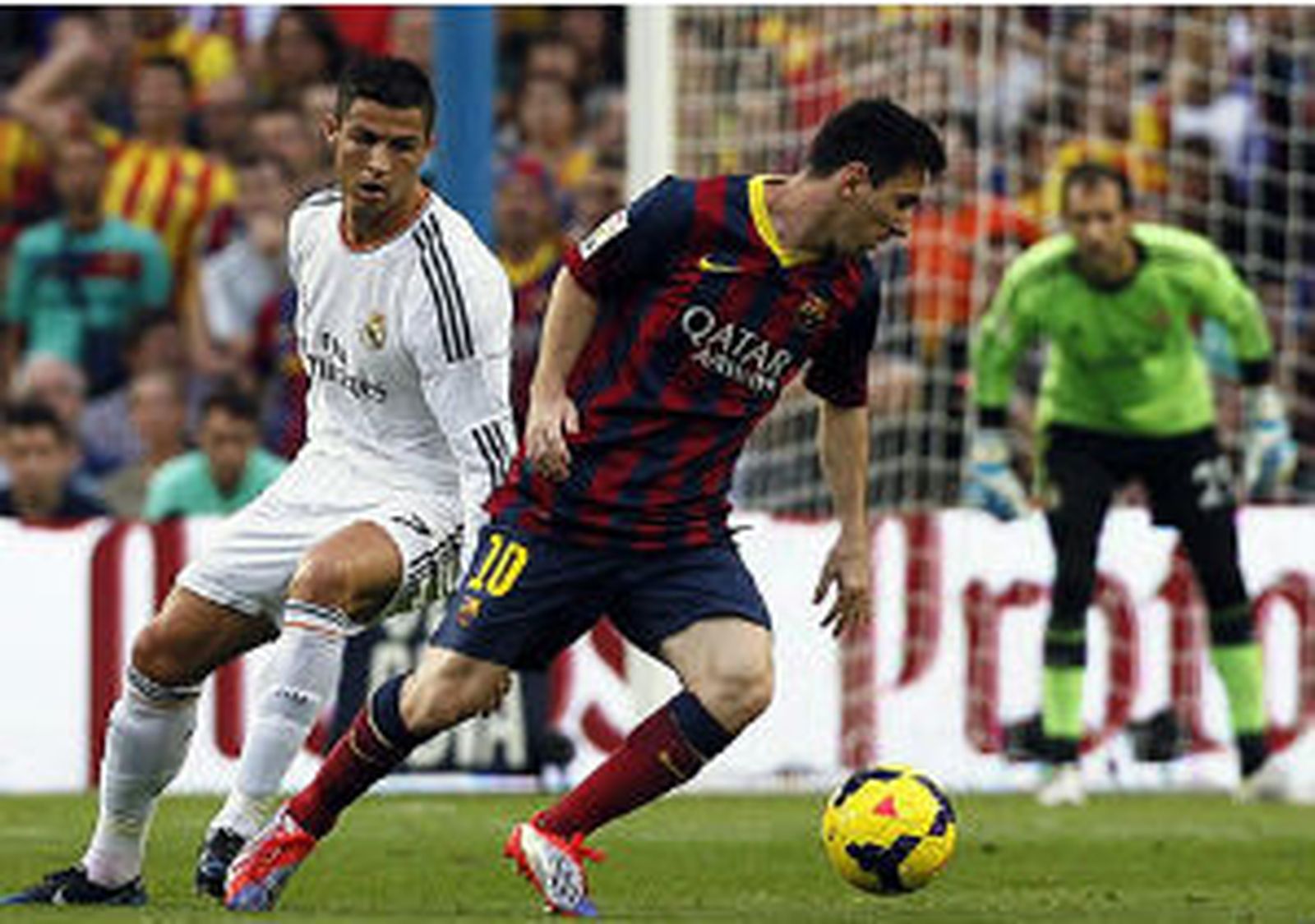 Messi y Cristiano