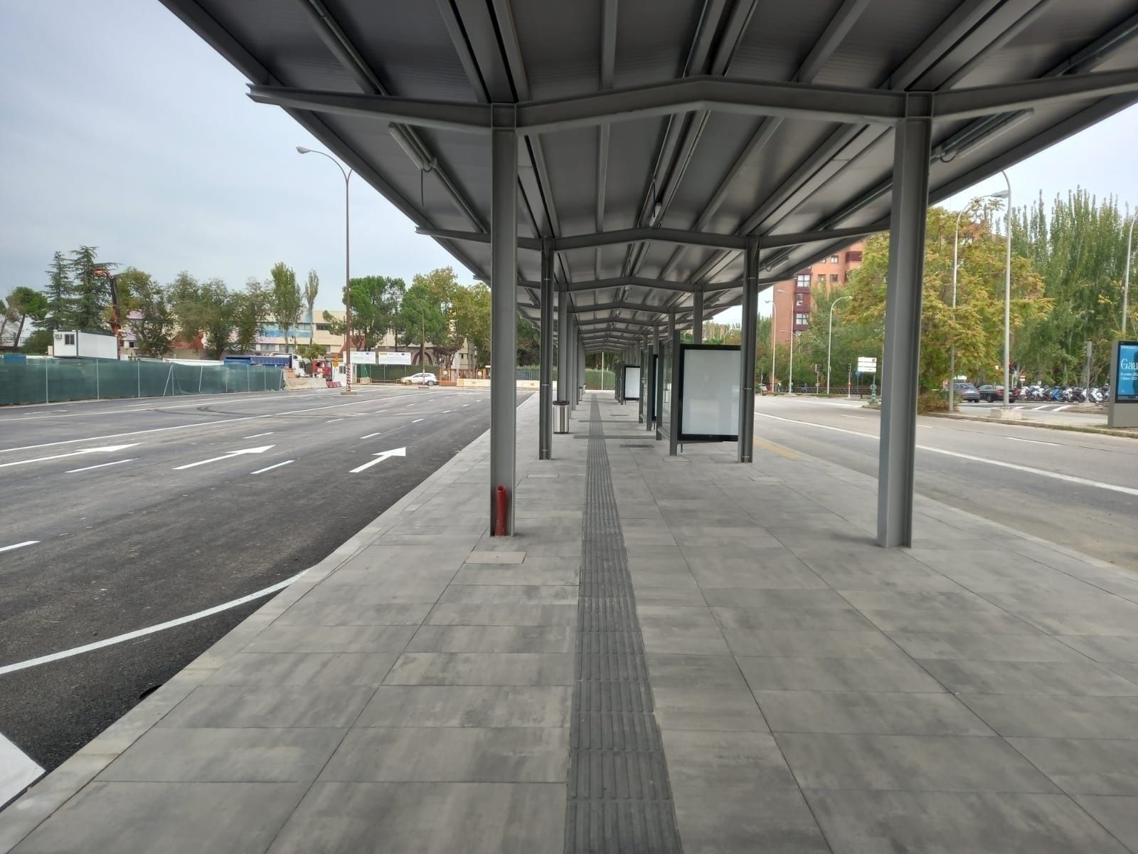 Nueva ubicación de la parada de taxi de la estación de Chamartín