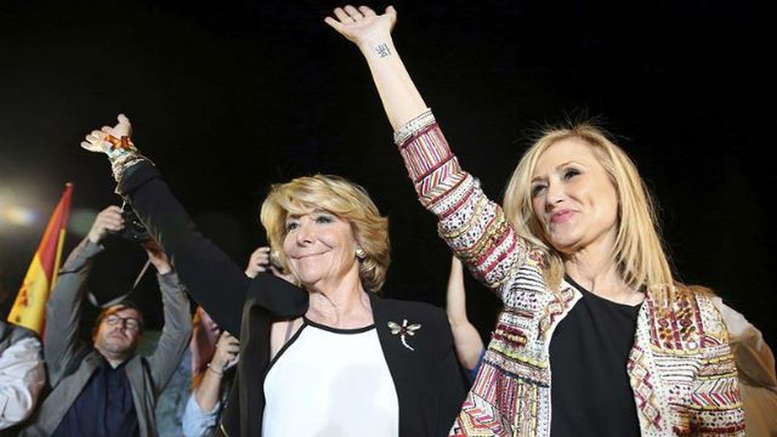 Cifuentes y Aguirre piden el voto ante el populismo o la unión de perdedores
