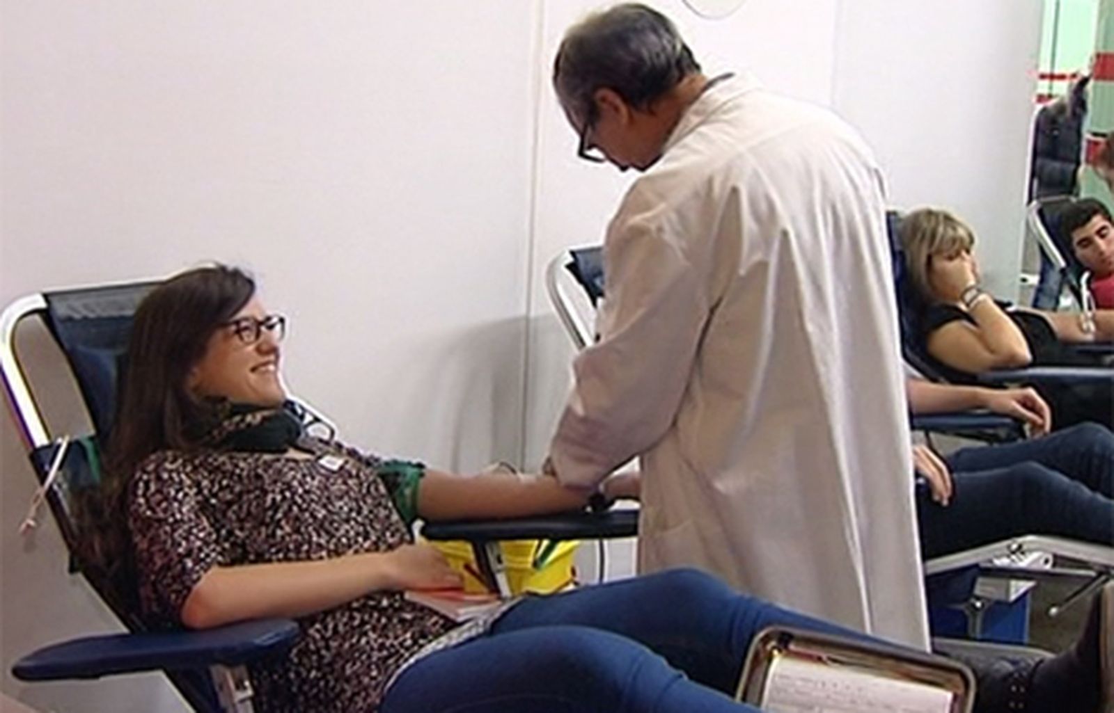 Donación de sangre en el Metro