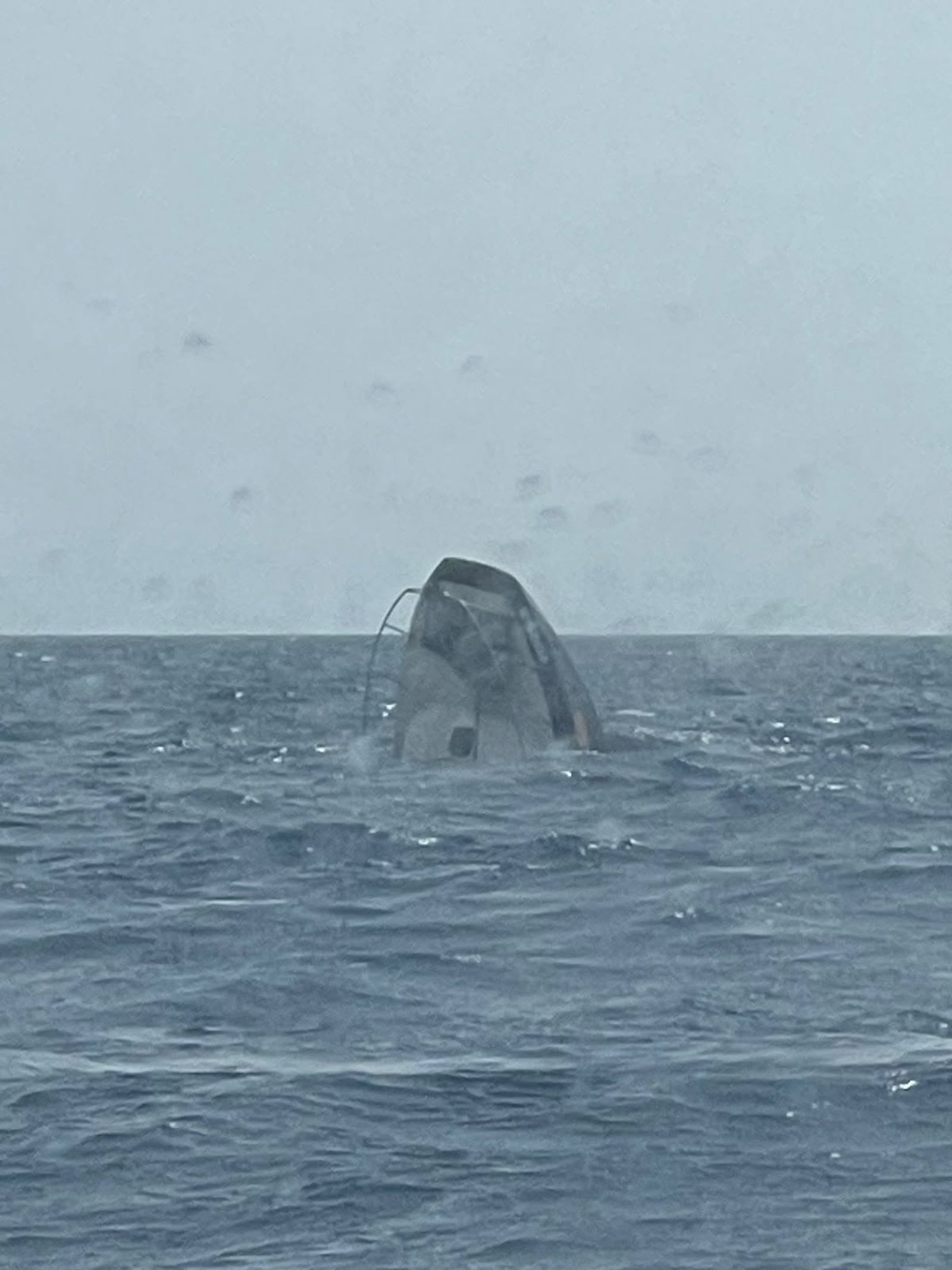Catamarán hundido en Alicante