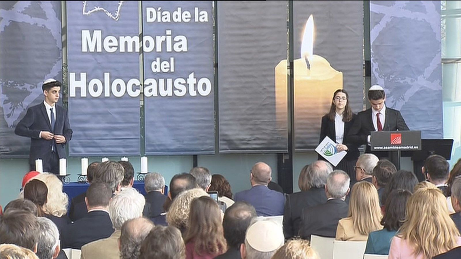 Madrid recuerda y honra a las víctimas del Holocausto y reafirma su compromiso con la libertad