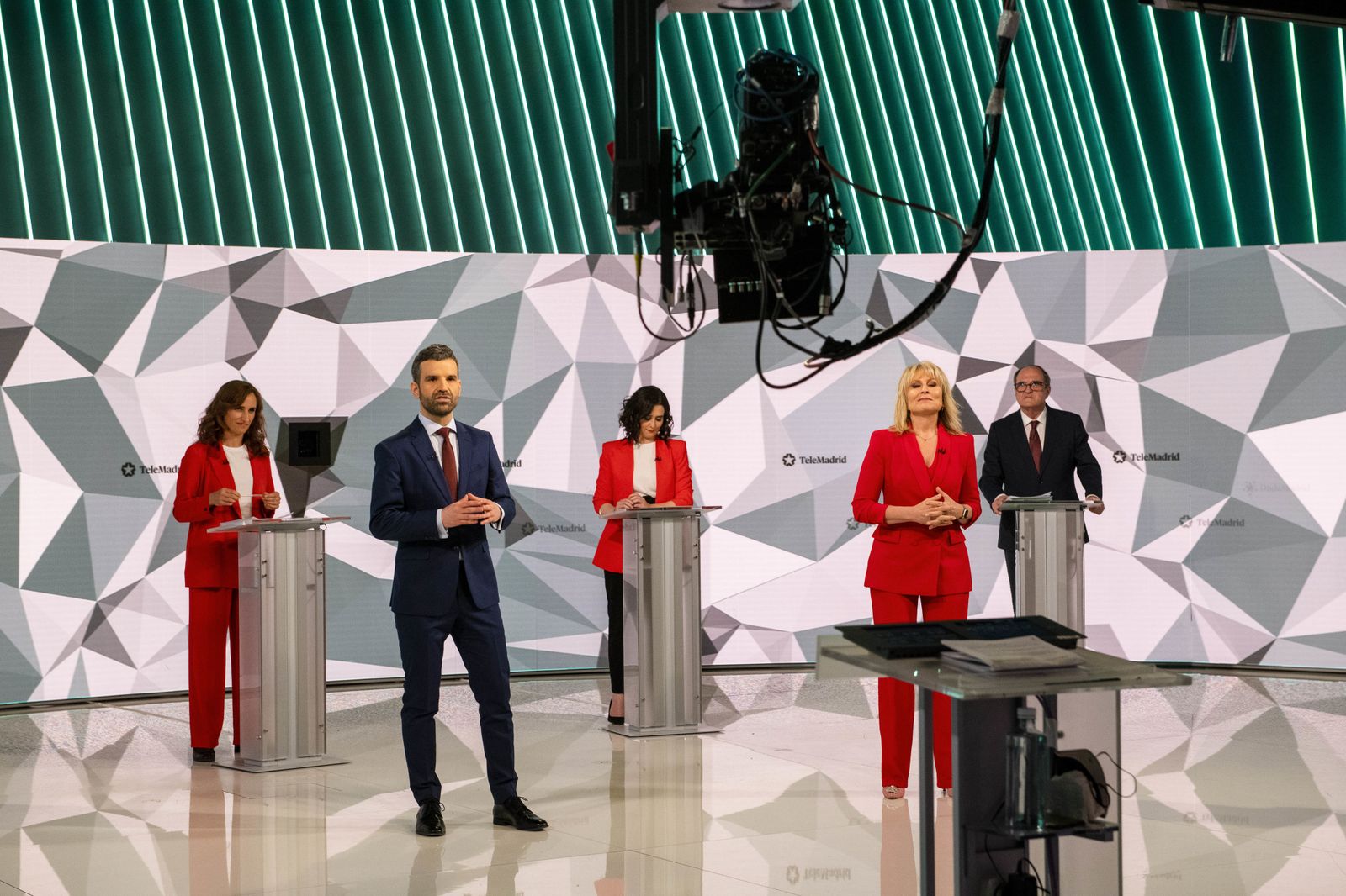 La trastienda del debate... así lo contó Telemadrid