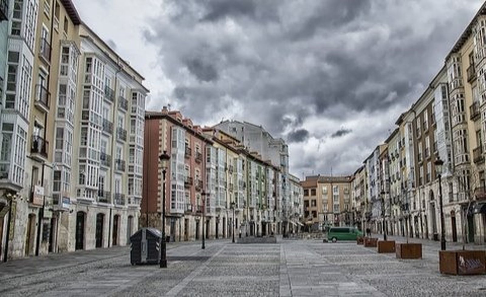 Plaza Huerto del Rey, en Burgos