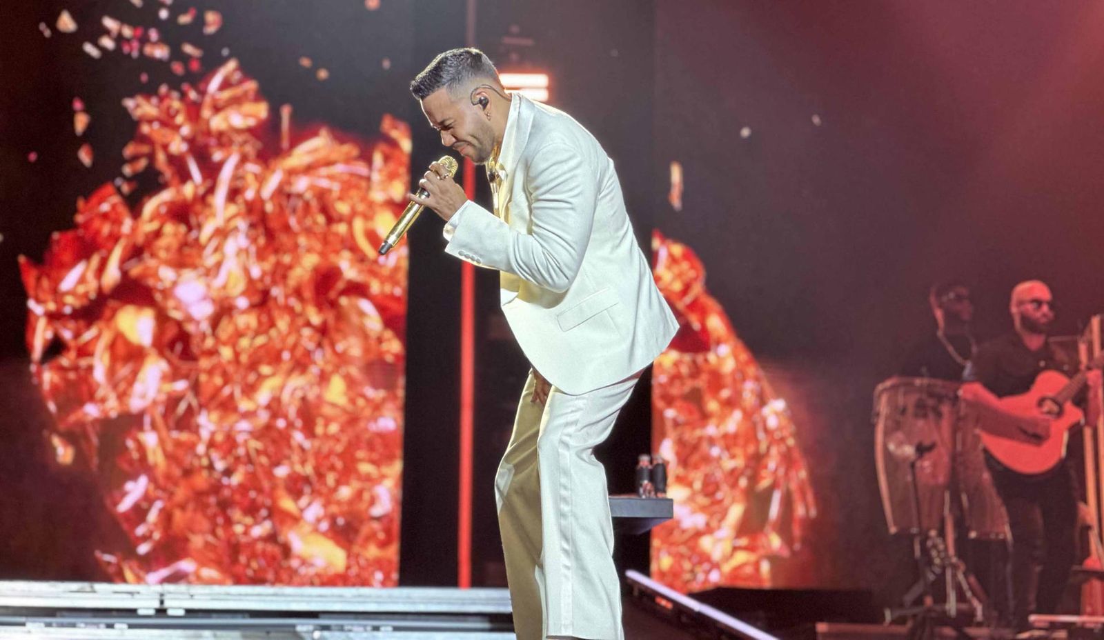 El artista dominicano-estadounidense Romeo Santos en el WiZink Center de Madrid