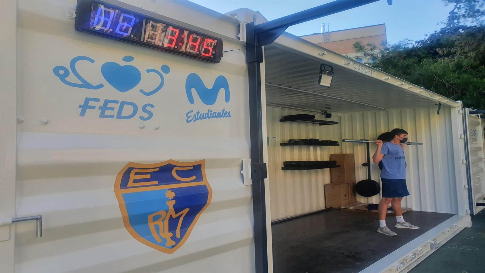 Gimnasio portátil del Estudiantes