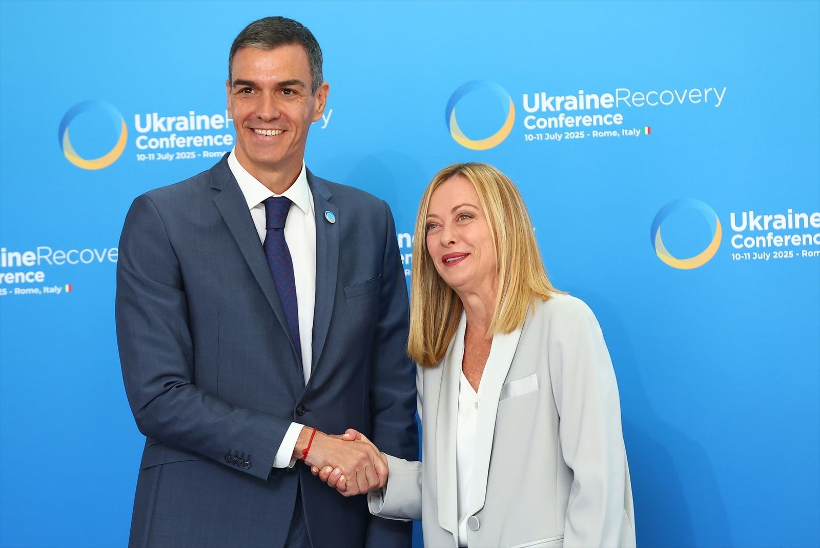 Cumbre para la Reconstrucción de Ucrania que se celebra en Roma