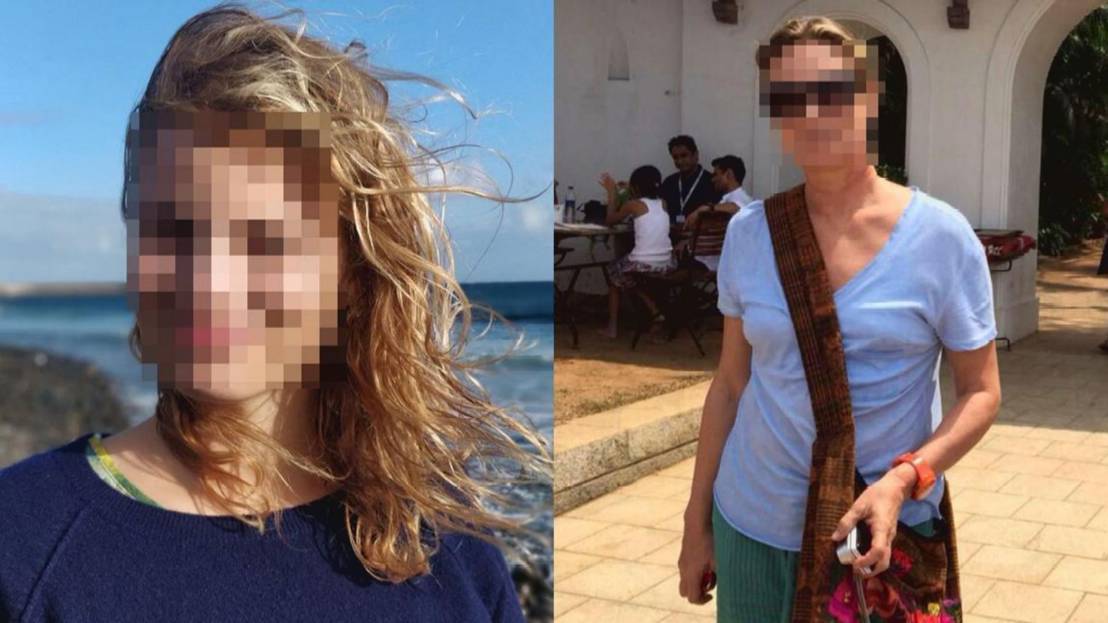 Víctimas del atentado en Afganistán