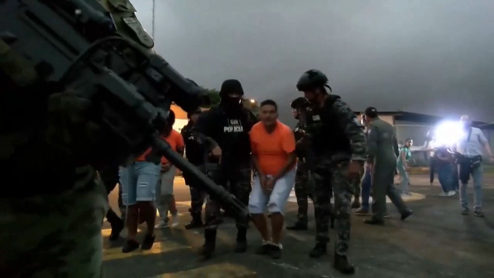 Vídeo cárcel Ecuador