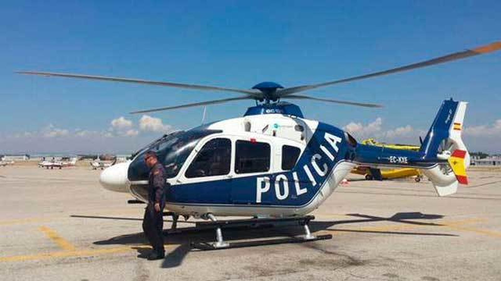 Helicóptero de la Policía Nacional