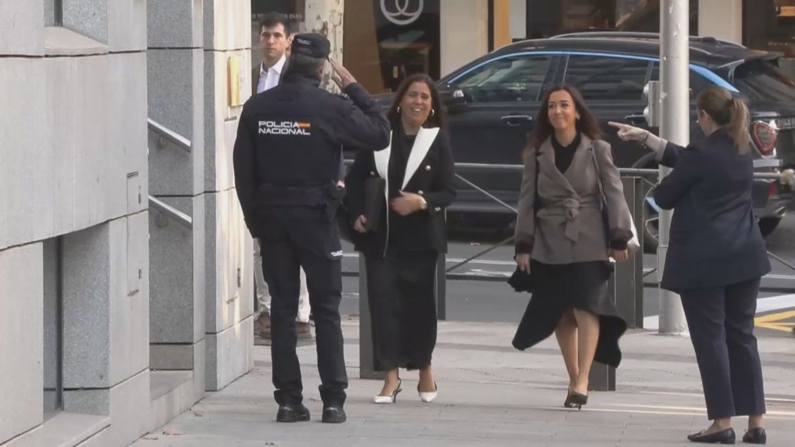 Biedma denuncia que el exjuez Sáenz de Tejada la siguió en coche tras declarar en la Audiencia Nacional