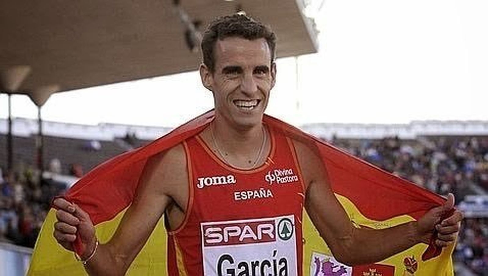 Victor García, atleta, bronce en 3.000 mil metros obstáculos en el europeo