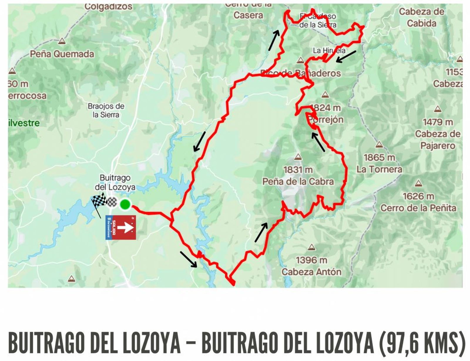 Segunda etapa de la Vuelta a Madrid